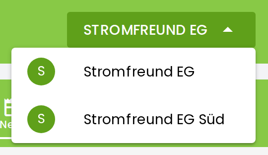 Wechsel zwischen mehreren Gemeinschaften